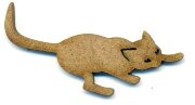 Фигурка из МДФ "Кошка на охоте" 