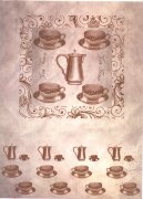 Декупажная карта  -  Чайная церемония