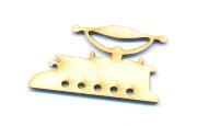 Бирка "Утюг", 3,5х6см
