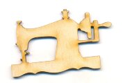 Бирка "Швейная машинка", 5х9см