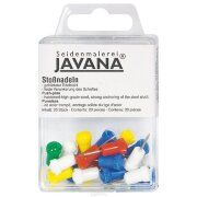 Кнопки с цветными головками Javana, 20 шт