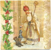 Салфетка для декупажа - Католическое Рождество