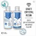 Двухкомпонентная ювелирная эпоксидная смола Сraft Cristal Résin, 300гр - Двухкомпонентная ювелирная эпоксидная смола Сraft Cristal Résin, 300гр