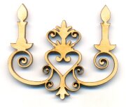 Бирка "Подсвечник", 5,5х6см