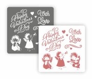 Арт-Модуль 15х15 см, Happy Valentines