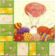 Салфетка для декупажа МАЛАЯ - Happy Spring