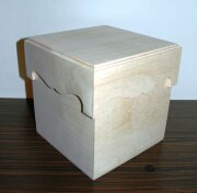 Короб с резной крышкой