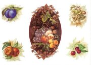 Рисовая бумага для декупажа - фламандские фрукты