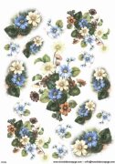 Рисовая бумага MondoDecoupage - полевые цветы