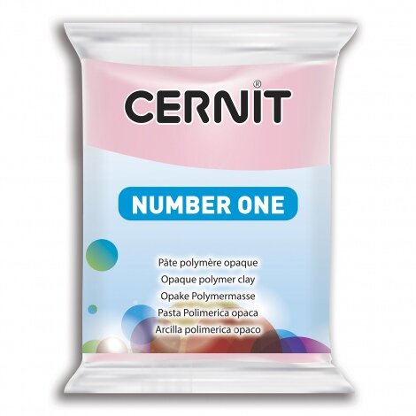 Полимерная глина CERNIT  Number One,  56гр, цвет розовый 
56гр.  РCernit 
