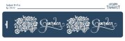 Трафарет бордюрный большой "Garden" 