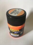 Краска для ткани Javana Textil “Flash”, флуоресцентная (светится в темноте), цвет Оранжевый