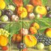 Салфетка для декупажа - натюрморт с персиками, виноградом и сливами - to-do0018.jpg