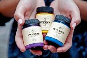 Акриловая краска "TURY Design", цвет грушевый