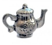 Подвеска Чайник под серебро