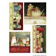 Декупажная карта  - Old Kitchen 2