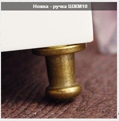 Ножка- стойка для шкатулки, цвет бронза, маленькая цена за штуку. 9х8мм.