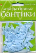 Декоративные бантики, цвет голубой