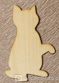 Фигурка из фанеры "Котенок", 5см